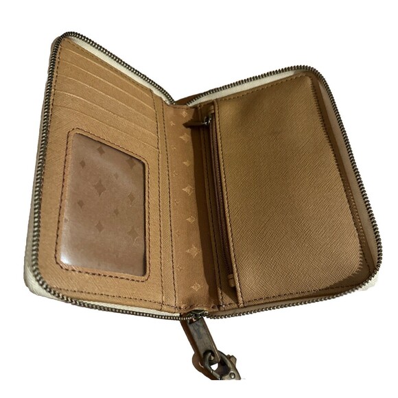 FOSSIL Print Phone Wristlet Bright Tech Zip Around Wallet Clutch SL5096670 - Picture 6 of 11